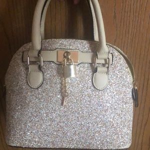 Aldo sparkly hand bag.